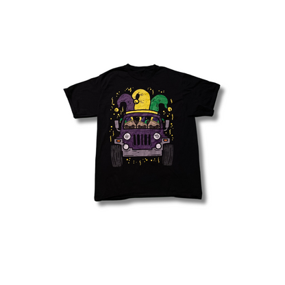 Mardi Gras Pug Tee