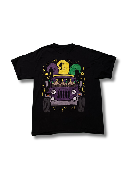 Mardi Gras Pug Tee