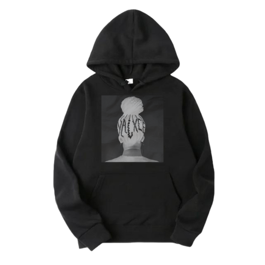 VALXCE Inverted Hair Design Hoodie