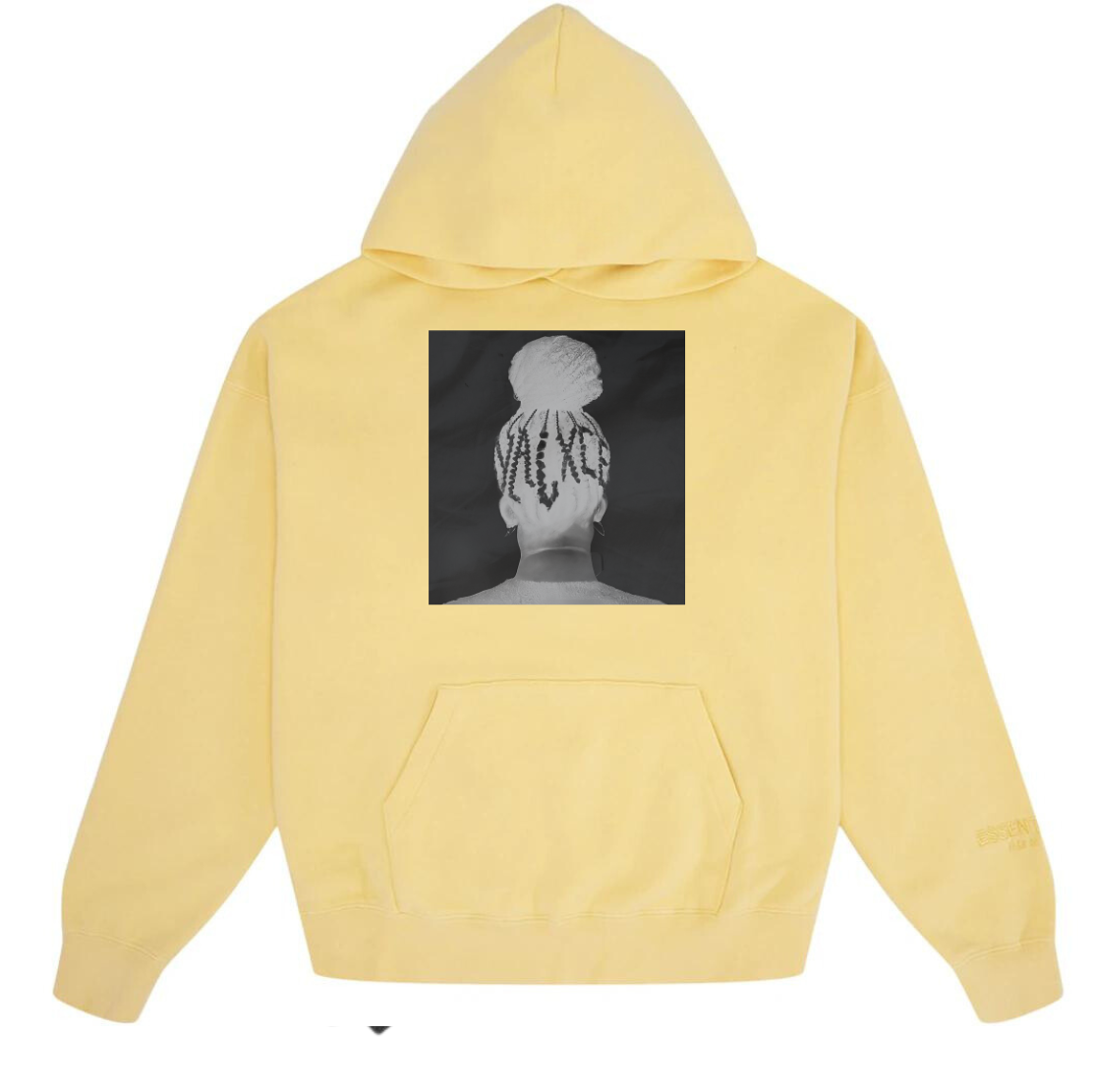 VALXCE Inverted Hair Design Hoodie